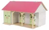 Kids Globe Pferdestall mit zwei Boxen und Lager 1:32 Produktbild-Vorschau 2