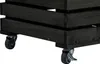 dobar Hochbeet "Rolla" Gr. XL, Anthrazit mit Staufach, Produktbild-Vorschau 6