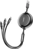 Baseus Golden Loop rozwijany kabel 3w1 USB - micro USB / Podgląd zdjęcia produktu 4