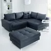 riess-ambiente Moderne Wohnlandschaft KENT 220cm anthrazit Produktbild-Vorschau 1