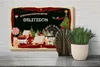 Holzschild Weihnachten Grüße DELITZSCH Geschenk 30x20cm Produktbild-Vorschau 4