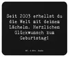 Mr. & Mrs. Panda Mouse Pad Spruch 2003 Geburtstag - Schwarz Produktbild-Vorschau 1