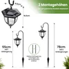 Lampa Solarna Ogrodowa LED Dendra Latarnia Zewnętrzna 78cm Podgląd zdjęcia produktu 5