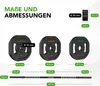 Tunturi Aerobic Pump Gewichtenset 20kg - Hantelset aus Produktbild-Vorschau 7