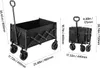 SucceBuy Trolley pieghevole per spiaggia e trasporto, 102 Anteprima dell’immagine prodotto 8