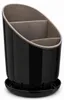 WELLHAUS Scolapiatti ovale 19x12 cm, nero-grigio, Anteprima dell’immagine prodotto 7
