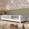 Crazy Pine Kinderbett 120x200 cm – Weißes Montessori Produktbild-Vorschau 1