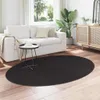 vidaXL Tapis ovales HUARTE Noir 140 x 200 cm Voir les images du produit 3