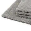 Flauschige Teppichfliesen grau 50 x 50 cm Selbstliegende Produktbild-Vorschau 11