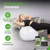 Tunturi Anti Burst Fitnessball mit Pumpe - Yoga-Ball 65 cm Produktbild-Vorschau 7