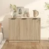 vidaXL Příborník Sonoma Dub 90,5x30x70 cm výrobek ze dřeva Náhled obrázku produktu 1