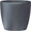 elho Coprivaso bruxelles opaco 30cm nero vivo - antracite Anteprima dell’immagine prodotto 2