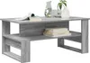 vidaXL Couchtisch Sonoma-Grau 90 x 50 x 40 cm Holzwerkstoff Produktbild-Vorschau 3