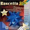folia Dépliant étoile Bascetta, bleu-transparent Voir les images du produit 1