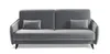 Schlafsofa Conte - Grau – Modernes 3-Sitzer Sofa mit Produktbild-Vorschau 2