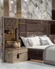 Bett Polster Bettrahmen Möbel Design Doppelbett Luxus Produktbild-Vorschau 3