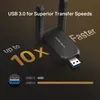 Mercusys MA72XH, Kabellos, USB, WLAN, 1201 Mbit/s, Schwarz Produktbild-Vorschau 4