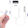 USB aux audio kabel adaptér 3,5 mm jack konektor na 2,0 Náhled obrázku produktu 3