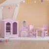 Puppenschrank Holz Puppenzubehör Babypuppen Spielzeug Produktbild-Vorschau 10