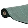 A roll of green landscape fabric with light blue grid lines, shown diagonally against a white background. Produktbild-Vorschau