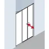 Kermi N2PFR1102011K Pendeltür Nova 2000 PFR 1100x Produktbild-Vorschau 2