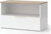 Kredens Vicco Wido Biały/Sonoma 80 x 50 cm z 1 zamkniętą Podgląd zdjęcia produktu 1