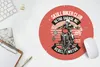 MuchoWow® Mauspad Mousepad Motorrad - Skelett - Retro 30x30 Produktbild-Vorschau 5