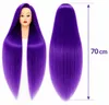 Tête à coiffer Iza cheveux thermiques 70 cm avec trépied Voir les images du produit 8