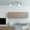 Reflektor ścienno-sufitowy chrom / biały E14 2x40W Elite Podgląd zdjęcia produktu 3