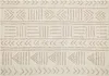 BELIANI Koberec béžový bavlna 160 x 230 cm geometrický vzor Náhled obrázku produktu 1