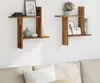 vidaXL Mensole da parete 2 pz. Aspetto legno recuperato Anteprima dell’immagine prodotto 9