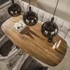 Villa Möbel Esstisch Wave dänisch oval aus Mangoholz 180 x Produktbild-Vorschau 3
