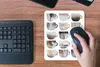 MuchoWow® Mauspad Mousepad Kaffeetassen - Abstrakt - Muster Produktbild-Vorschau 4