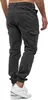 Pantaloni cargo da uomo Tazzio Regular Fit 16610 Antracite Anteprima dell’immagine prodotto 7