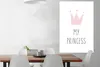 MuchoWow® Poster Zitate - Meine Prinzessin - Krone - Produktbild-Vorschau 2