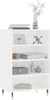 vidaXL Highboard Weiß 57x35x90 cm Holzwerkstoff Produktbild-Vorschau 3