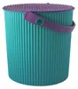 Seau Hachiman Omnioutil moyen L turquoise de 10 litres : Anteprima dell’immagine prodotto 1