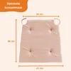 Set di 4 cuscini per sedie, 42 x 40 cm, adatti sia per Anteprima dell’immagine prodotto 8