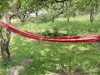 Verk Hamaka houpací síť 200 x 80 cm silné pruhy Náhled obrázku produktu 7