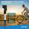 Bomba de aire para bicicleta Fischer, modelo mini, Vista previa de la imagen del producto 13