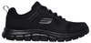 Skechers Track-Knockhill 232001-BBK, sneaker, heren, zwart Productafbeelding-voorbeeld 5