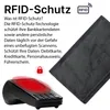RFID Damen Geldbörse Portemonnaie Geldbeutel Damenbörse Produktbild-Vorschau 8