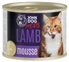 John Dog für Katzen Mousse, Geschmacksmischung, 12 x 200 g, Produktbild-Vorschau 3