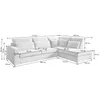 BEAUTYSOFA | Designer - Ecksofa PARMA, L-Form Eckcouch mit Produktbild-Vorschau 7