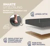 CASARIA® Sitzbank mit Stauraum, Dunkelgrau – Faltbar, 115 x Produktbild-Vorschau 4