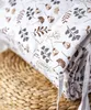 BLUMENWIESE Braun 100% Baumwolle 420 x 30 cm BETTUMRANDUNG Produktbild-Vorschau 6