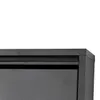 schuhschrank Billy-5 50 x 15 x 169 Stahl Schwarz Produktbild-Vorschau 2