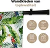 MuchoWow® Wandteppich Wandbehang Paradiesvogelpflanze - Produktbild-Vorschau 3
