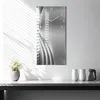 Wallfluent Hodiny - Obdélníkove Skleněné Nástěnné Hodiny - Náhled obrázku produktu 2