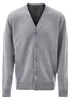 LYNNEA herren cardigan - Grau, S/M Produktbild-Vorschau 1